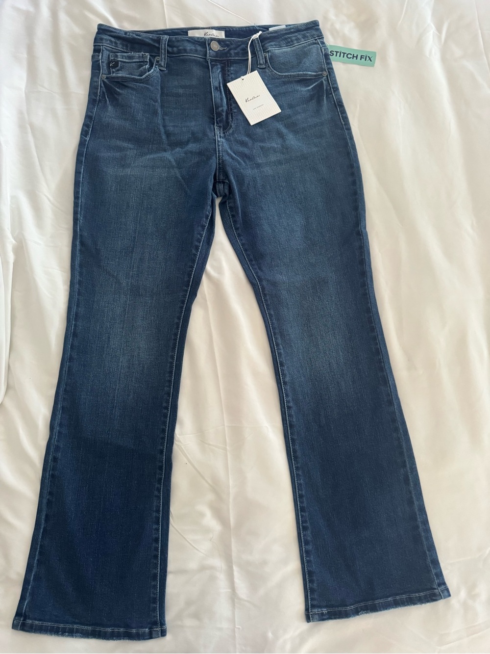 KanCan Flare Women’s Jeans in Blue Wash